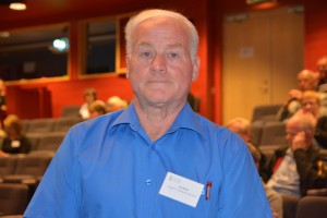 Lars Nord var en an av många på Europaforum som ville diskutera höghastighetståg. Han har sedan påmint Richard Heingard om löftet att arrangera ett möte för allmänheten.