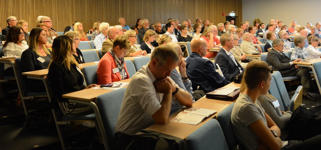 Seminarierna på Europaforum var välbesökta, här vid torsdagens reflektioner om värdekrisens Europa efter skotten i Paris och Köpenhamn.