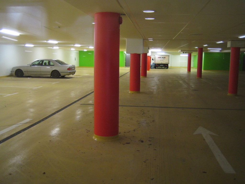 Det omskrivna parkeringsgaraget på Norra Station beräknas stå för 0,9 miljon av kommunens underskott. Foto: Urban Önell