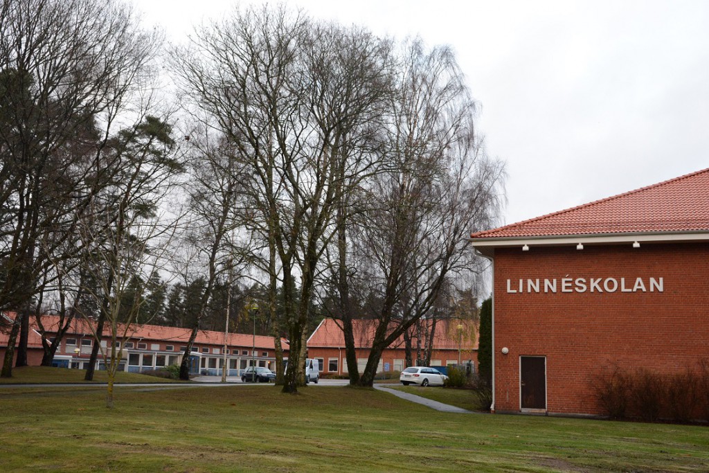 Linnéskolan har utrymmen över och ska nu bli central mottagningsenhet för mottagande av nyanlända barn och elever. Foto: Berit Önell