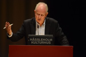 Oppositionsrådet Pär Palmgren (M) som leder den borgerliga alliansen, var budgetfullmäktiges vinnare. Foto: Urban Önell