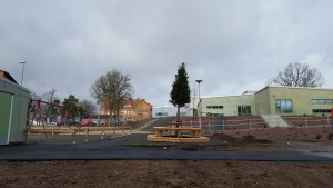 Faran är över, det fanns inga farliga föroreningar vid förskolan i Bjärnum och den kan därmed öppna som planerat på måndag. Foto: Lennart Nilsson