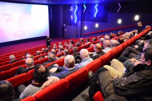 Filmvisningen på måndag sker, liksom premiären, i Parkbiografens salong 1.