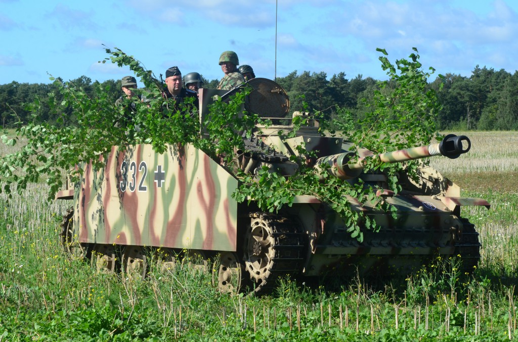 StuG III med sin besättning spelade en avgörande roll i slaget vid Mölleröd. Foto: Urban Önell