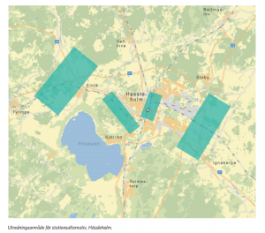 Trafikverket har utrett fyra olika stationsalternativ vid Hässleholm. Nu återstår två, centralt vid nuvarande station och ett östligt alternativ, vid Attarp-Ignaberga.