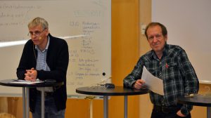 4.Urban Önell och Gert Jacobsson gav råd och tips för den som vill skriva krönikor eller insändare.