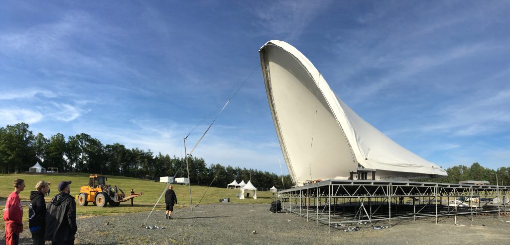 Snart är allt klart inför årets festival!