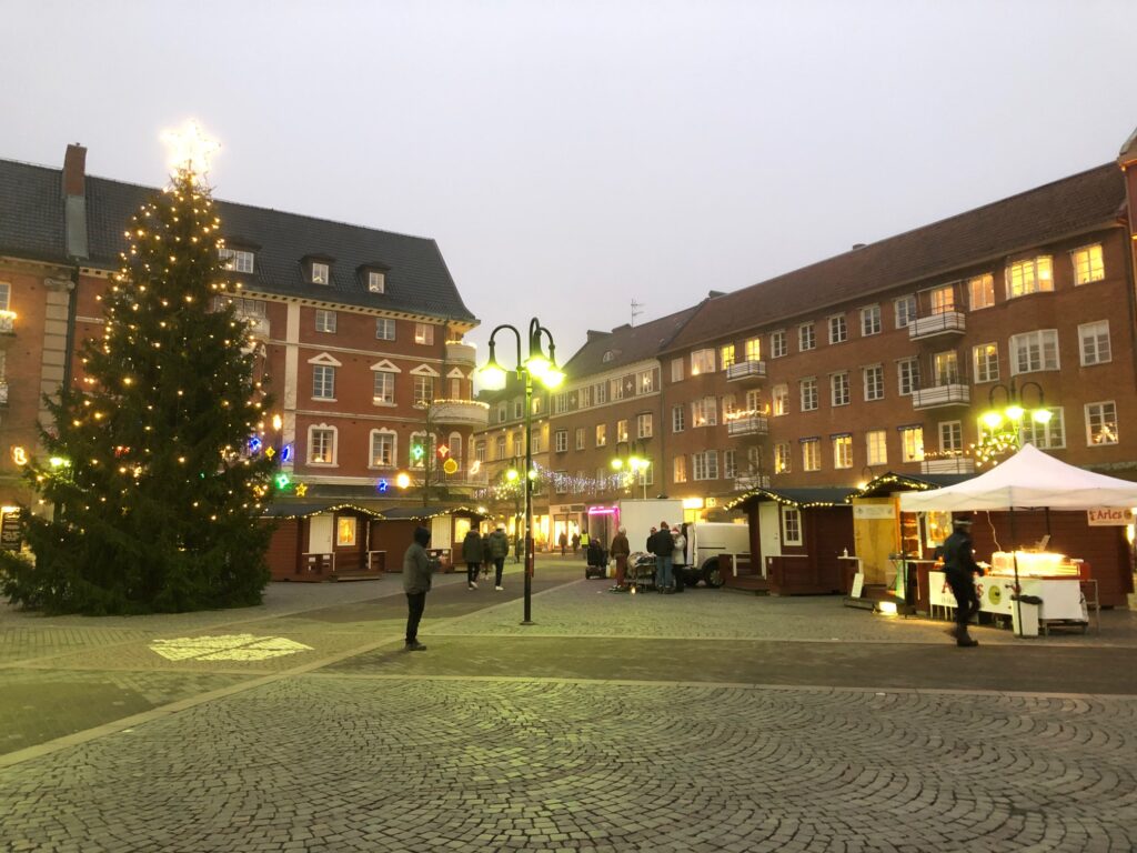 Bilden visar Stortorget.