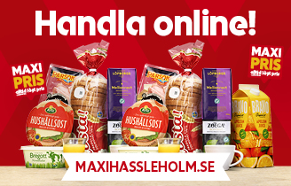 Handla online! Bild på mat ur maxis sortiment.