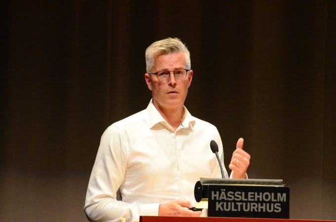 Mats Didriksson, vd på Hässleholm Miljö.