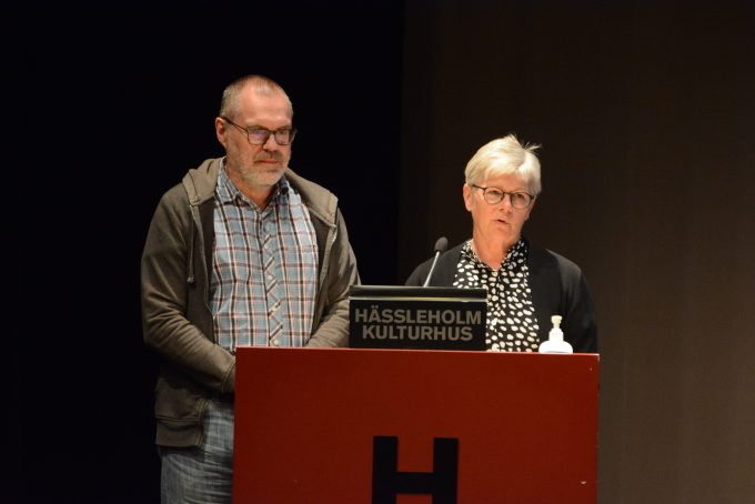 Bilden visar Kristina Andersson och Tomas Lindeman.
