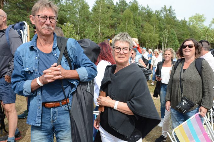 Gittan Nilsson och Ingemar Eriksson återvände till Torsjö Live. Foto: Berit Önell