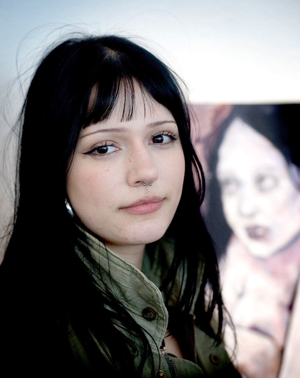 Bilden visar Maya Lindell.