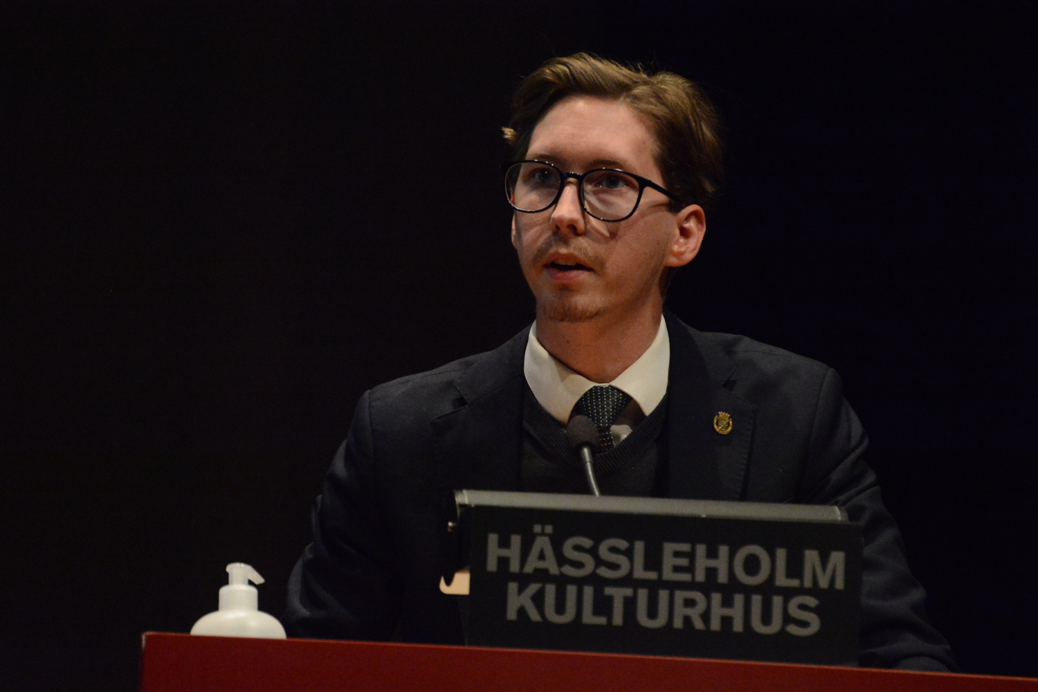 Bilden visar Simon Berneblad.