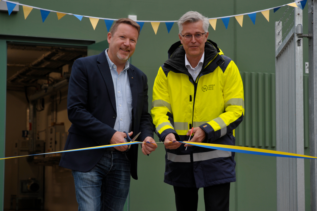 Bilden visar Joakim Karlsson och Mats Didriksson.