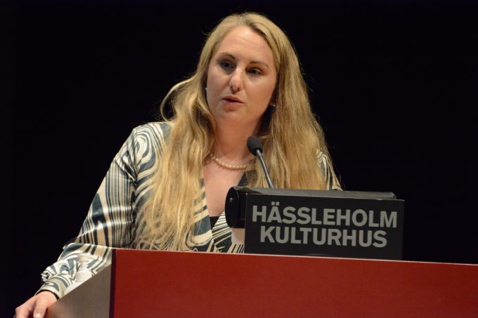 Bilden visar Hanna Nilsson.