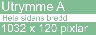 Annonsutrymme A